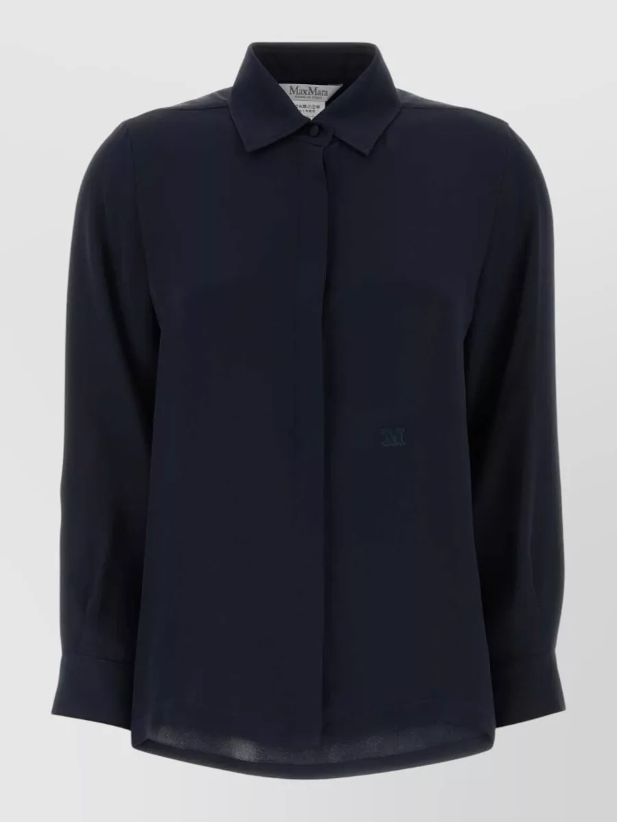 Max Mara silk crepe de chine shirt