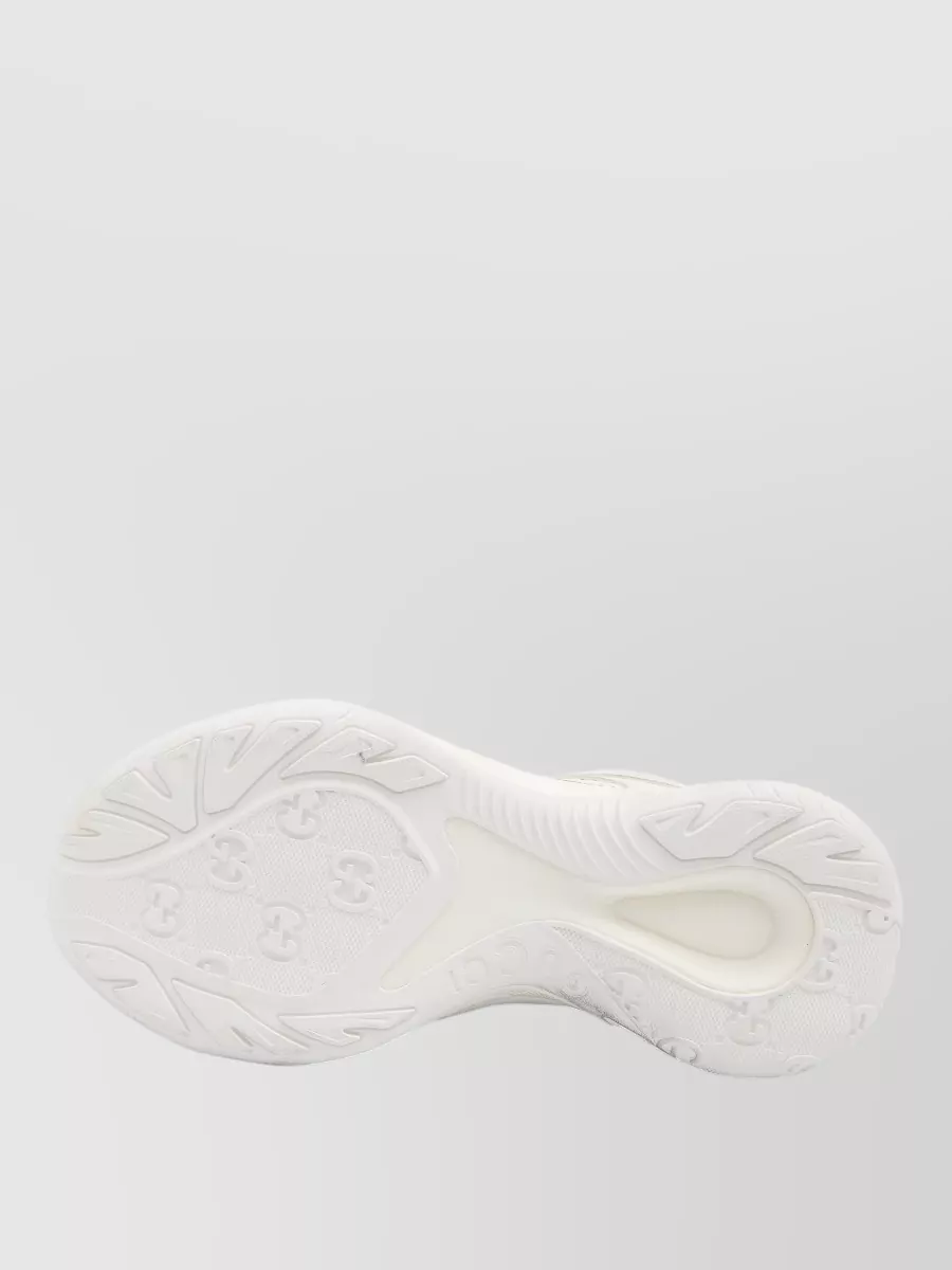 Gucci Rochelle Sneakers Leather Web Detail