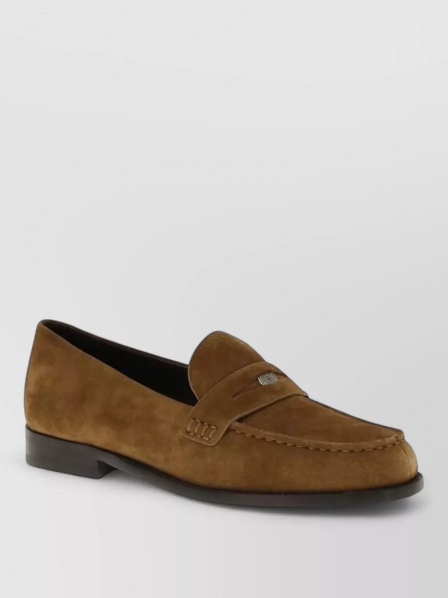 Tory Burch calf leather slip-on loafers