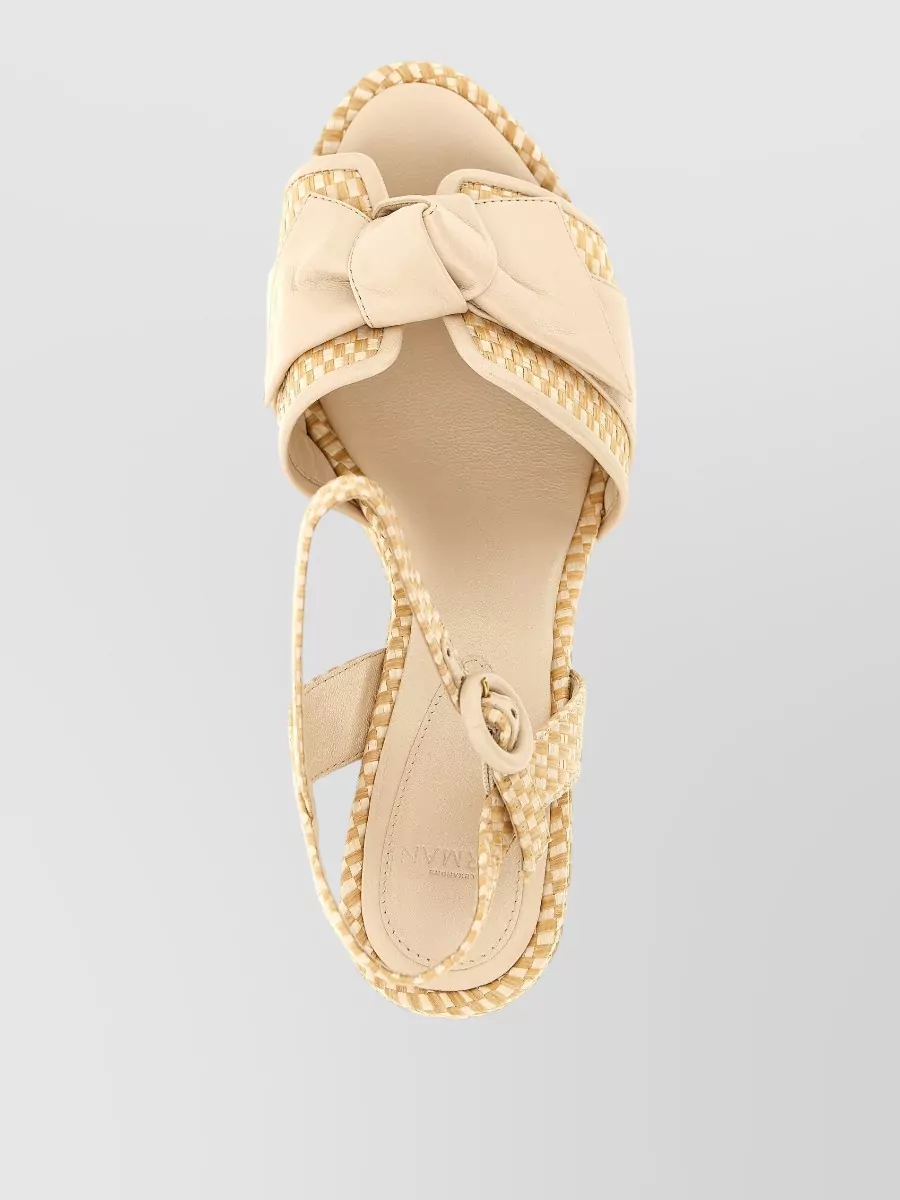 Alexandre Birman Leather Maxi Clarita Sandals