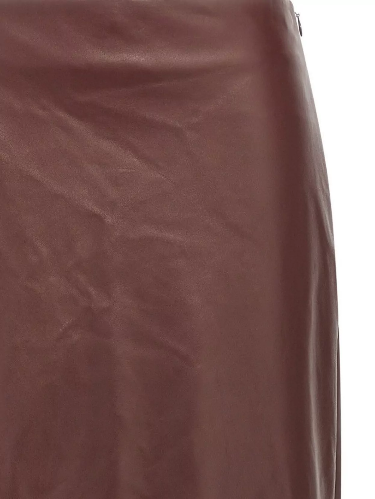 Brunello Cucinelli High Waist Column Skirt With Back Slit