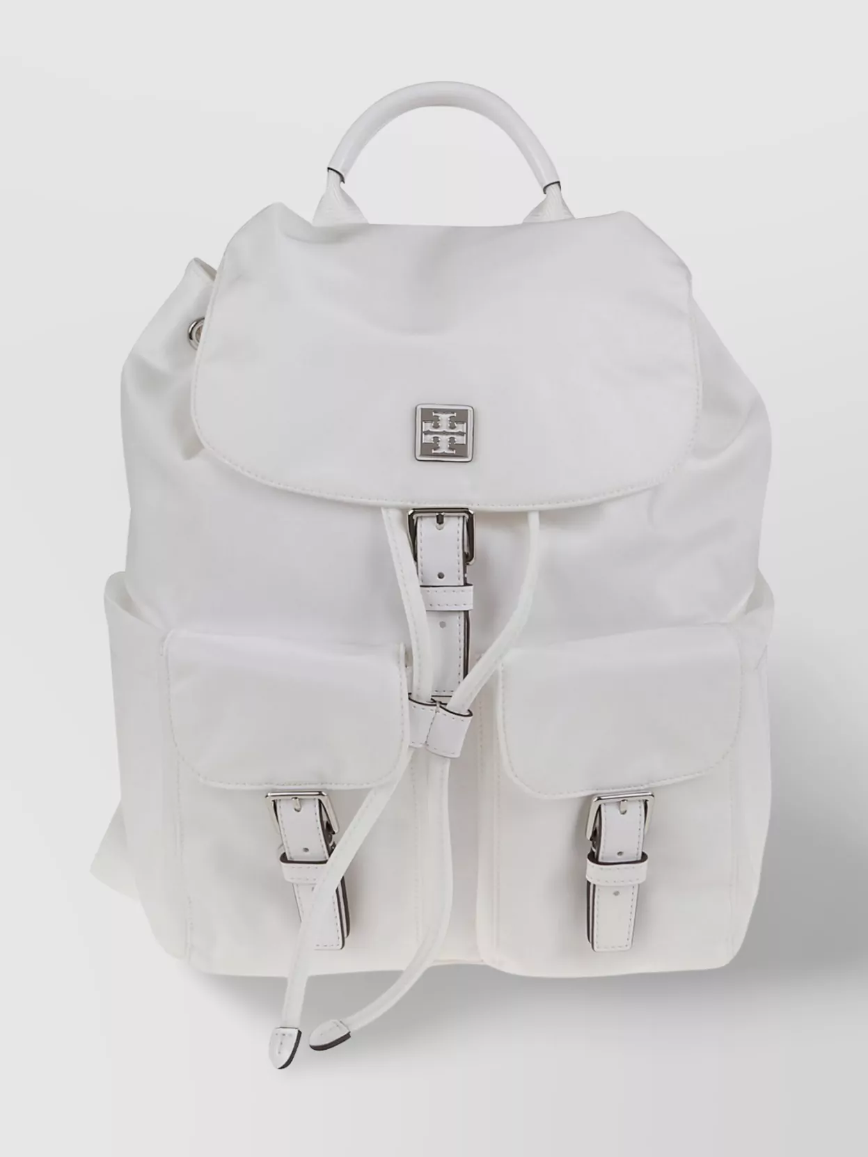 Tory Burch Adjustable Strap Bio Leather Backpack