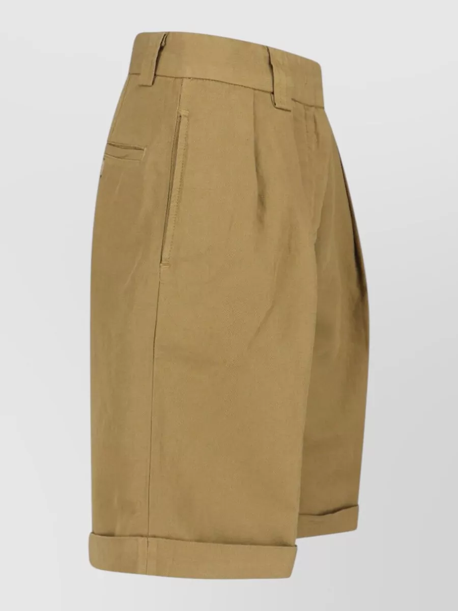 Aspesi Straight Knee-Length Shorts
