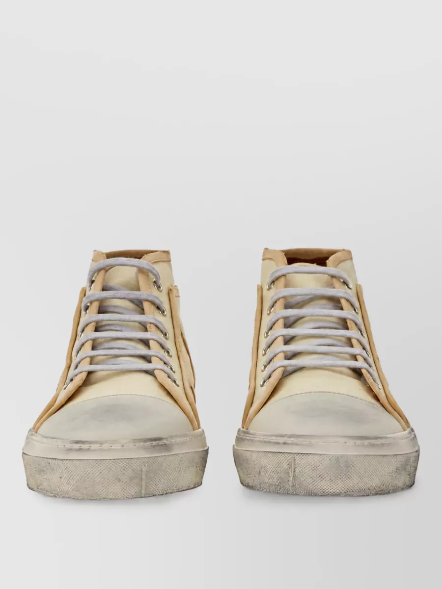 Dolce&Gabbana leather hi-top sneakers