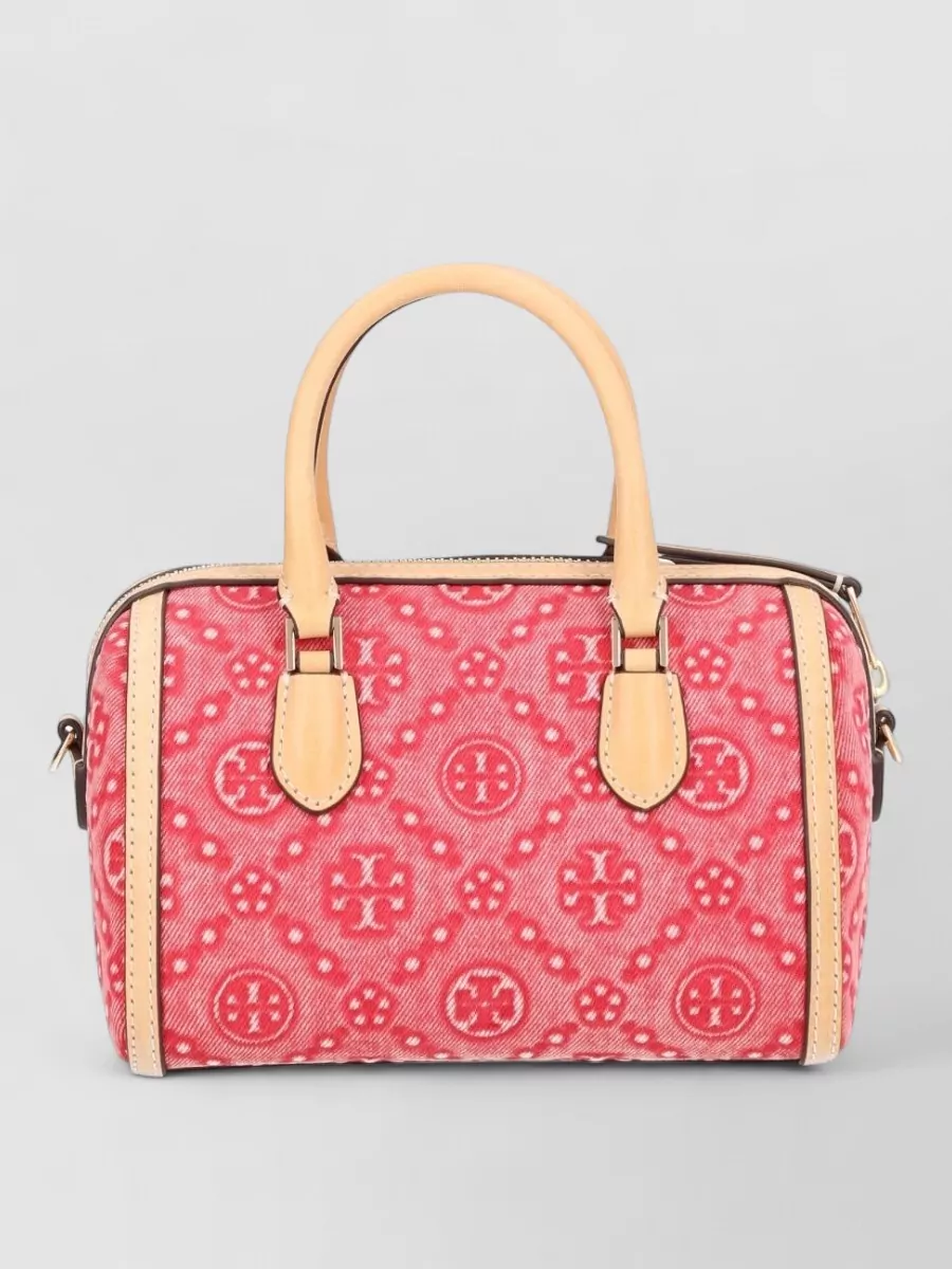 Tory Burch t monogram small denim mini bag