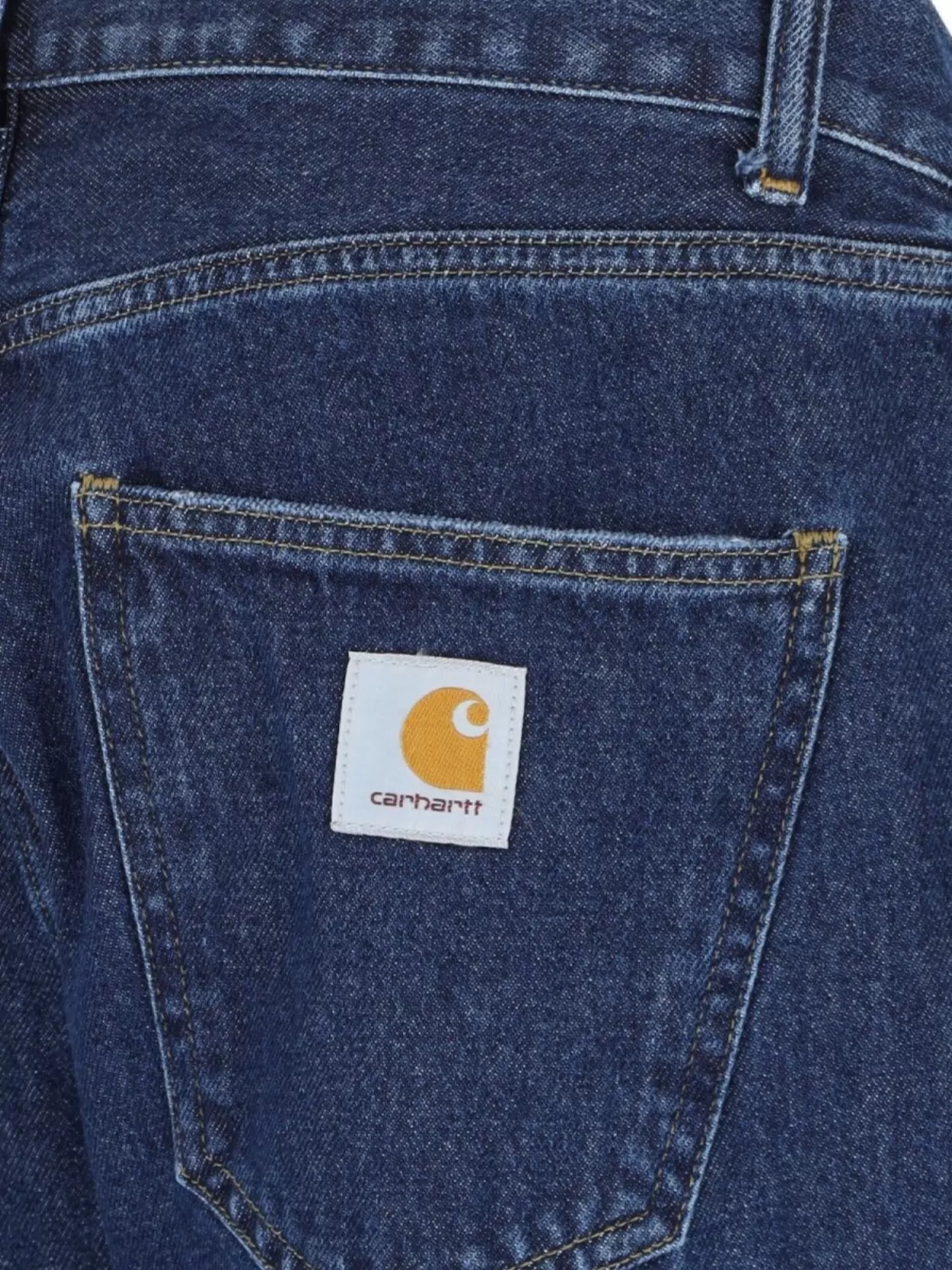 Carhartt Wip Straight Leg Trousers Belt Loops