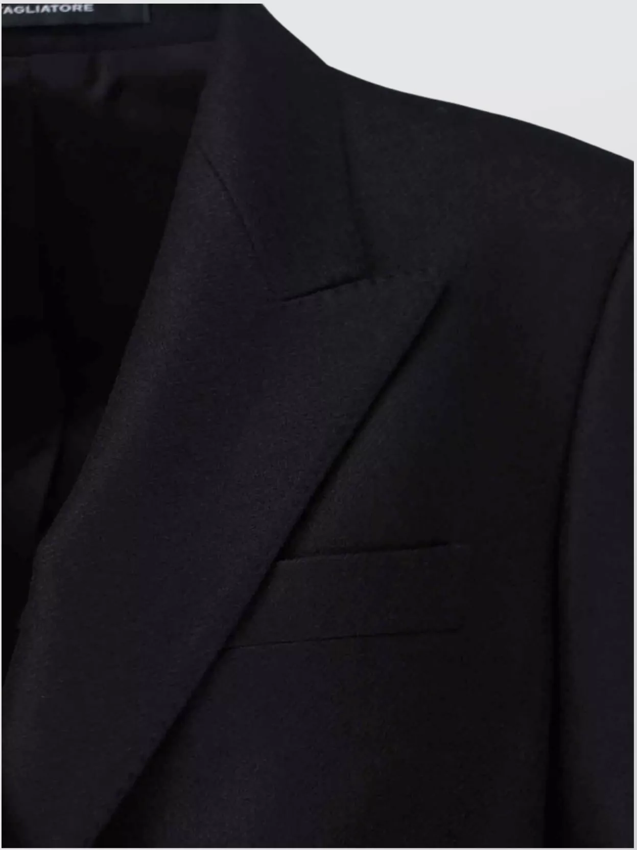 Tagliatore Double-Breasted Blazer Gold-Tone Buttons