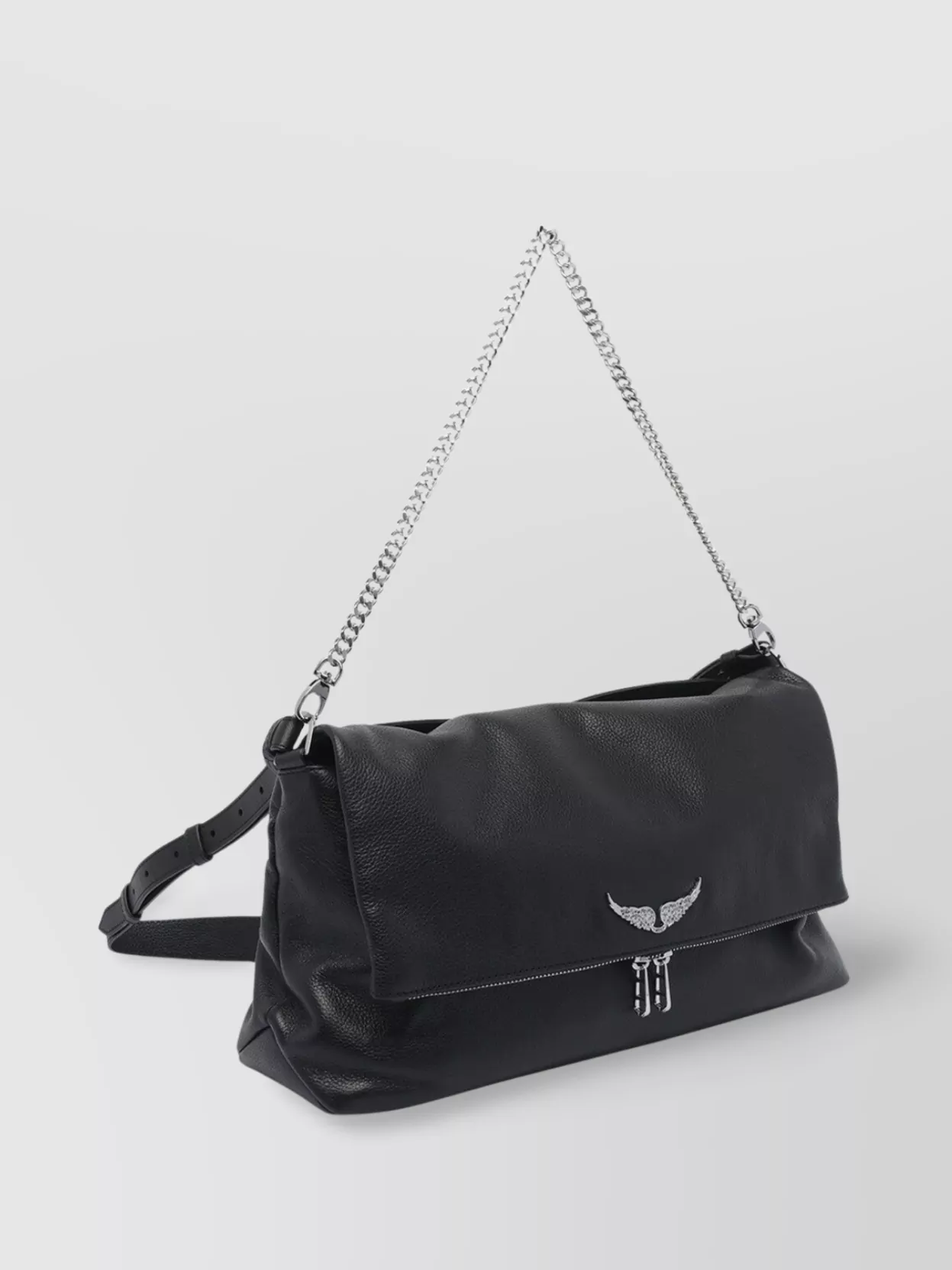 Zadig & Voltaire Rocky Leather Shoulder Bag