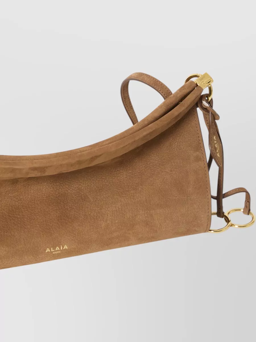 Alaïa Leather East West Shoulder Bag