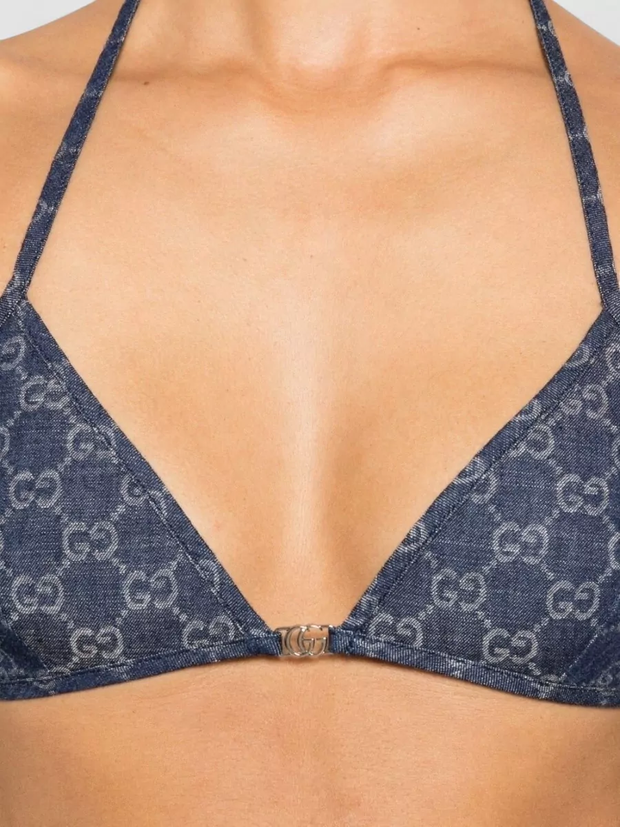 Gucci Triangle Bikini Top