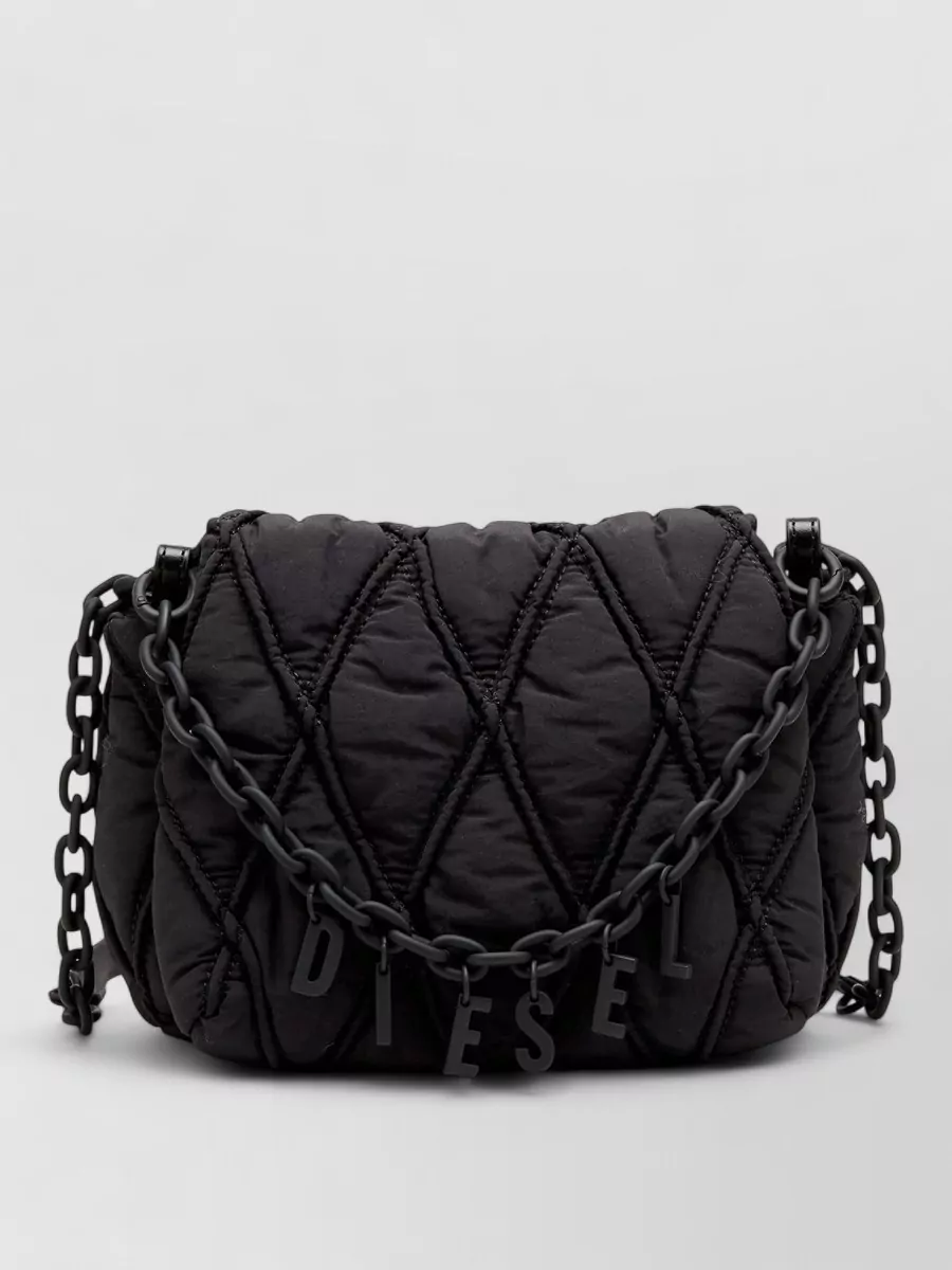 Diesel charm-d 1dr cross-body bag