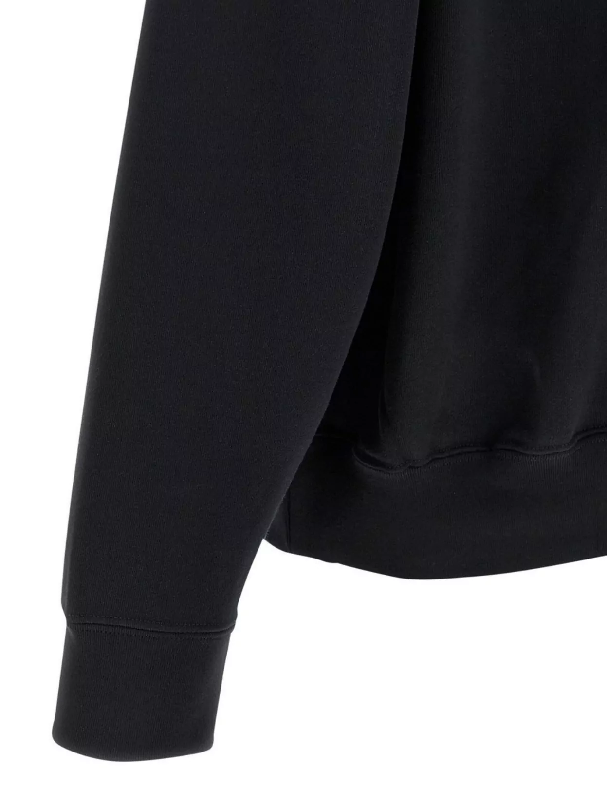 Y-3 Hoodie With Drawstring Hood And Ribbed Finish