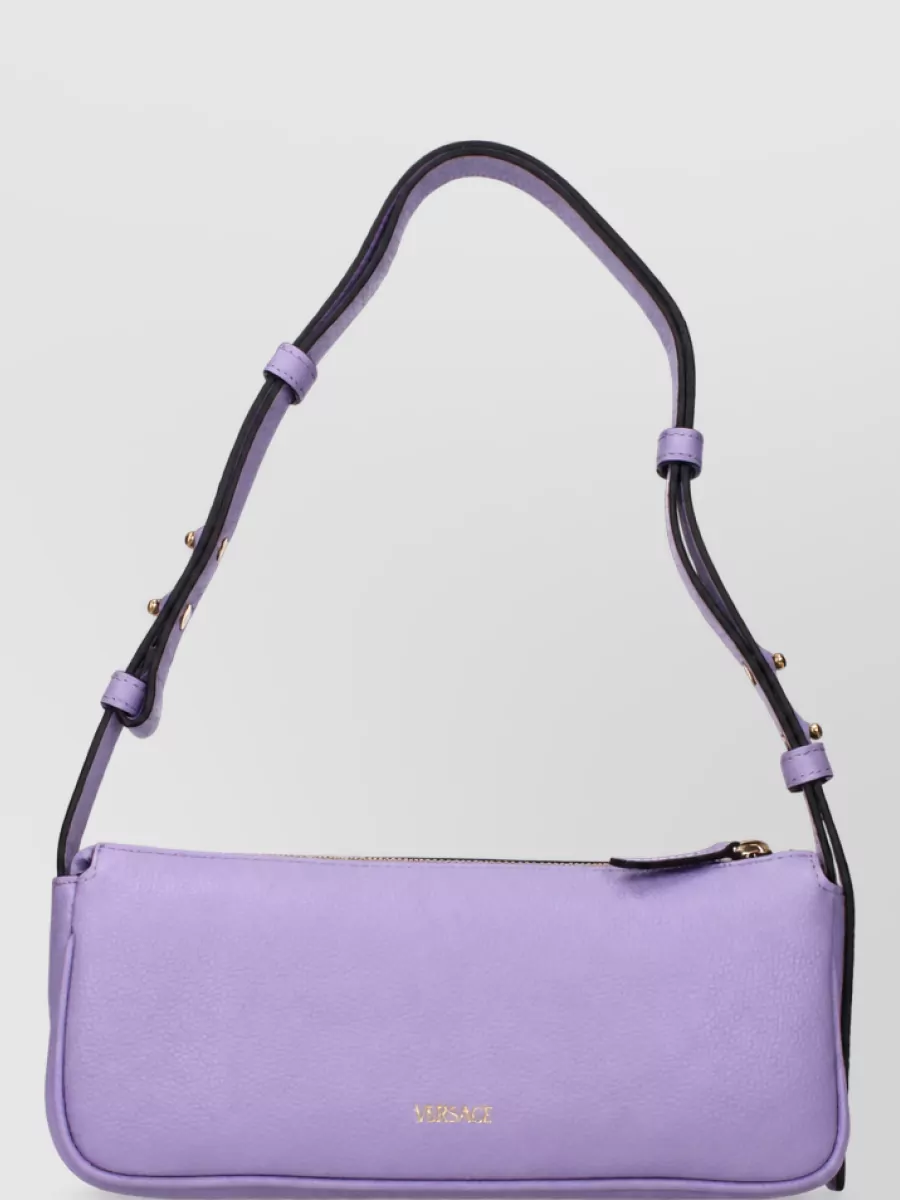 Versace Na Leather Clutch Bag