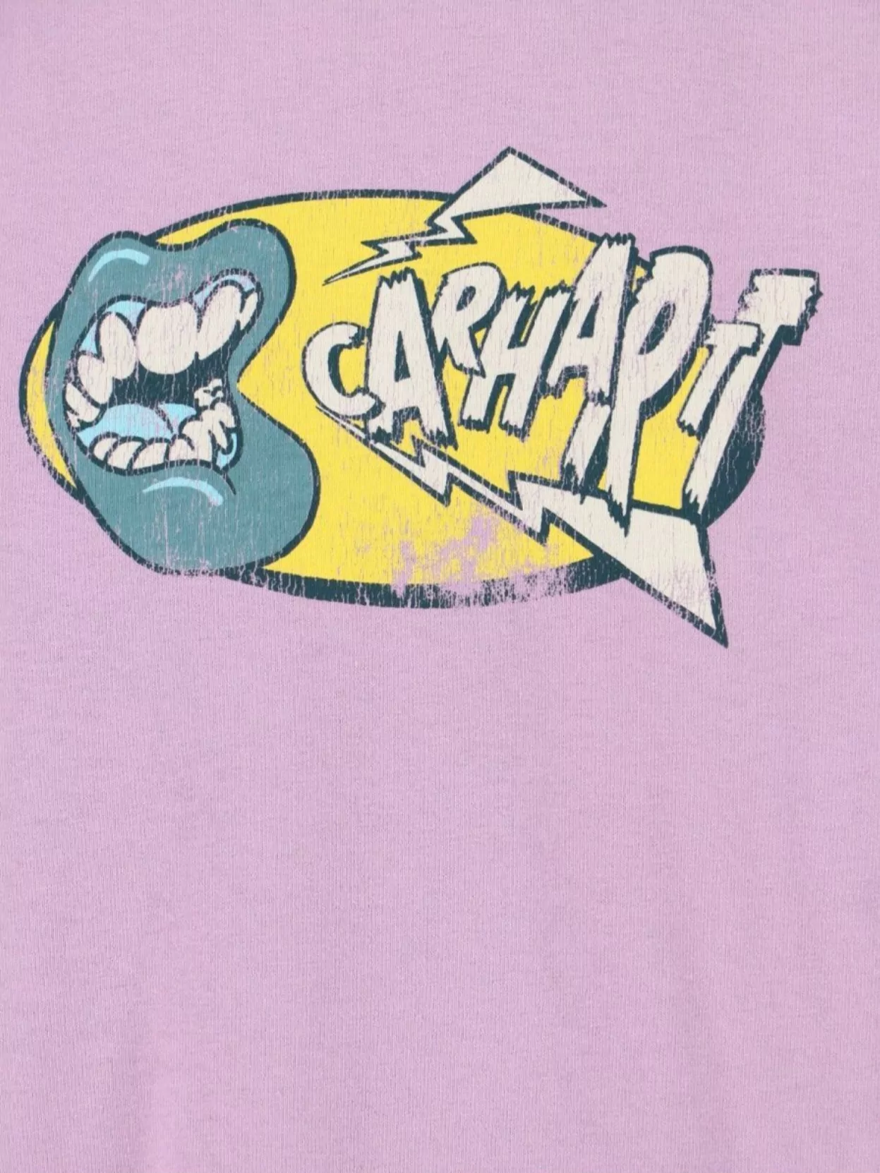 Carhartt Wip Graphic Print Crew Neck Short Sleeve Top