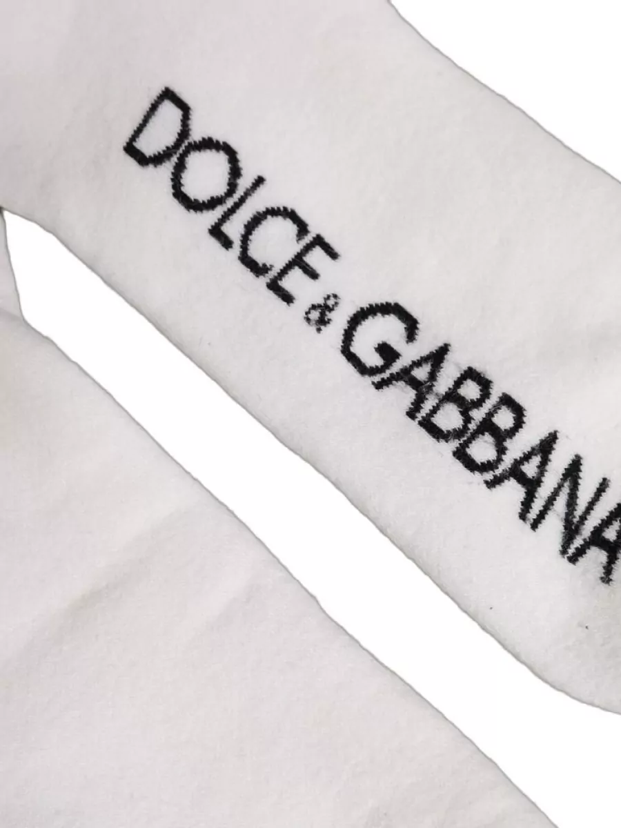 Dolce&Gabbana Cotton Logo Ankle Socks