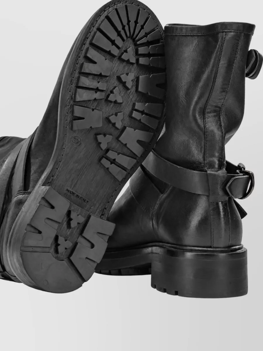 Strategia Leather Ankle Boots