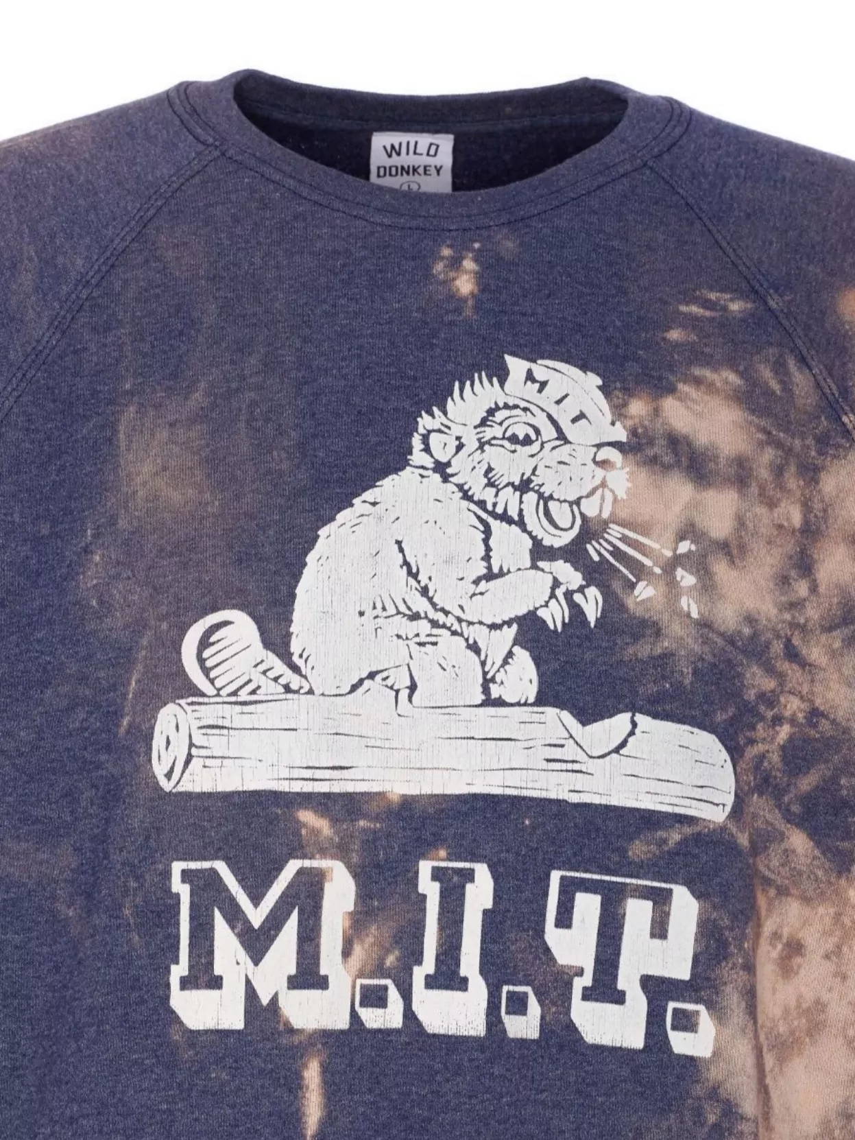 Shop Wild Donkey Graphic Print Crewneck Sweatshirt