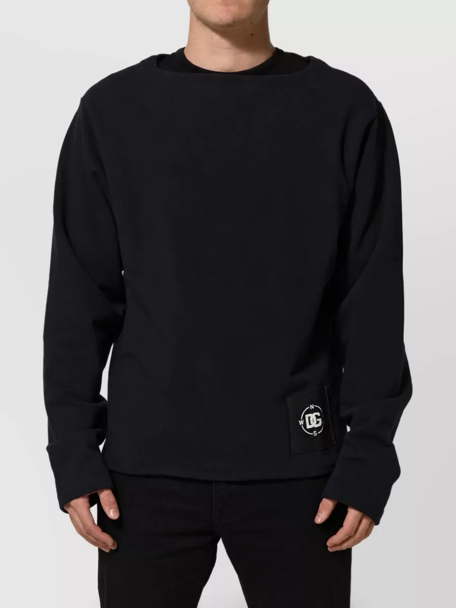 Dolce&Gabbana cotton logo sweatshirt