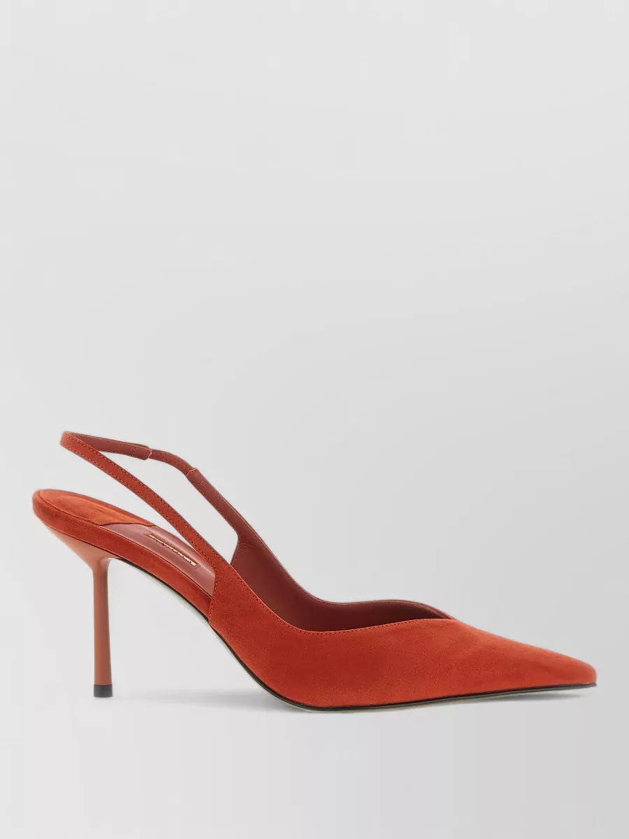 Le Silla Leather Slingback Mules