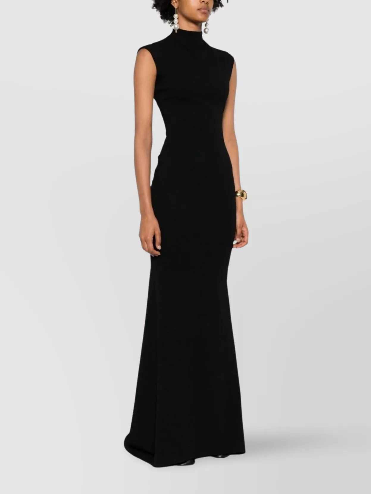 Jacquemus Alba Maxi Dress Fitted Bodice