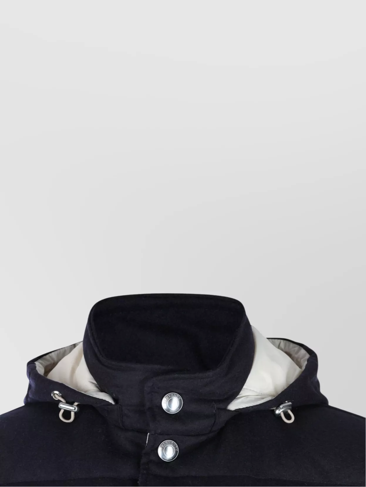Eleventy Collar Hooded Padded Sleeveless Jackets