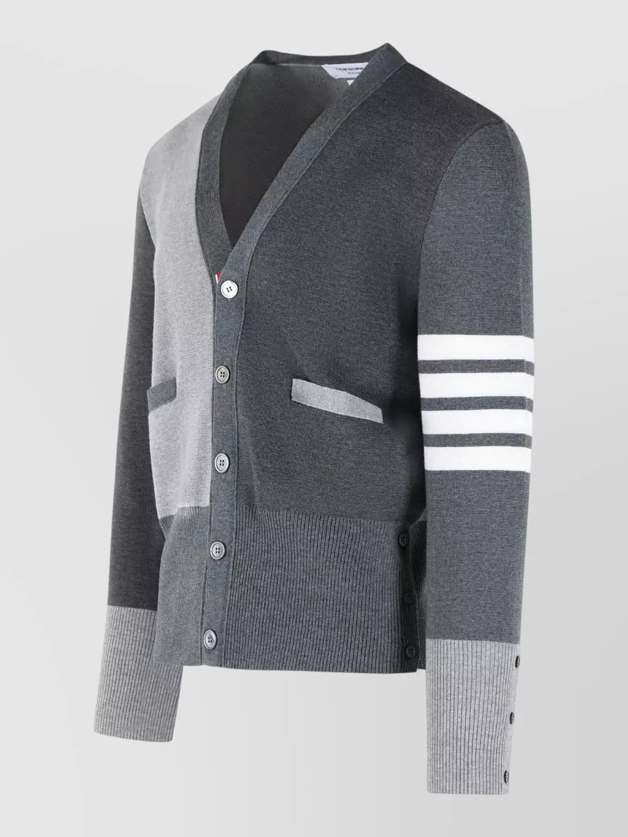 Thom Browne Merino Wool Cardigan