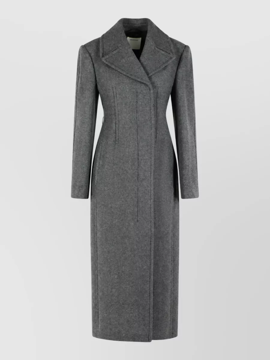 Sportmax Wool long coat