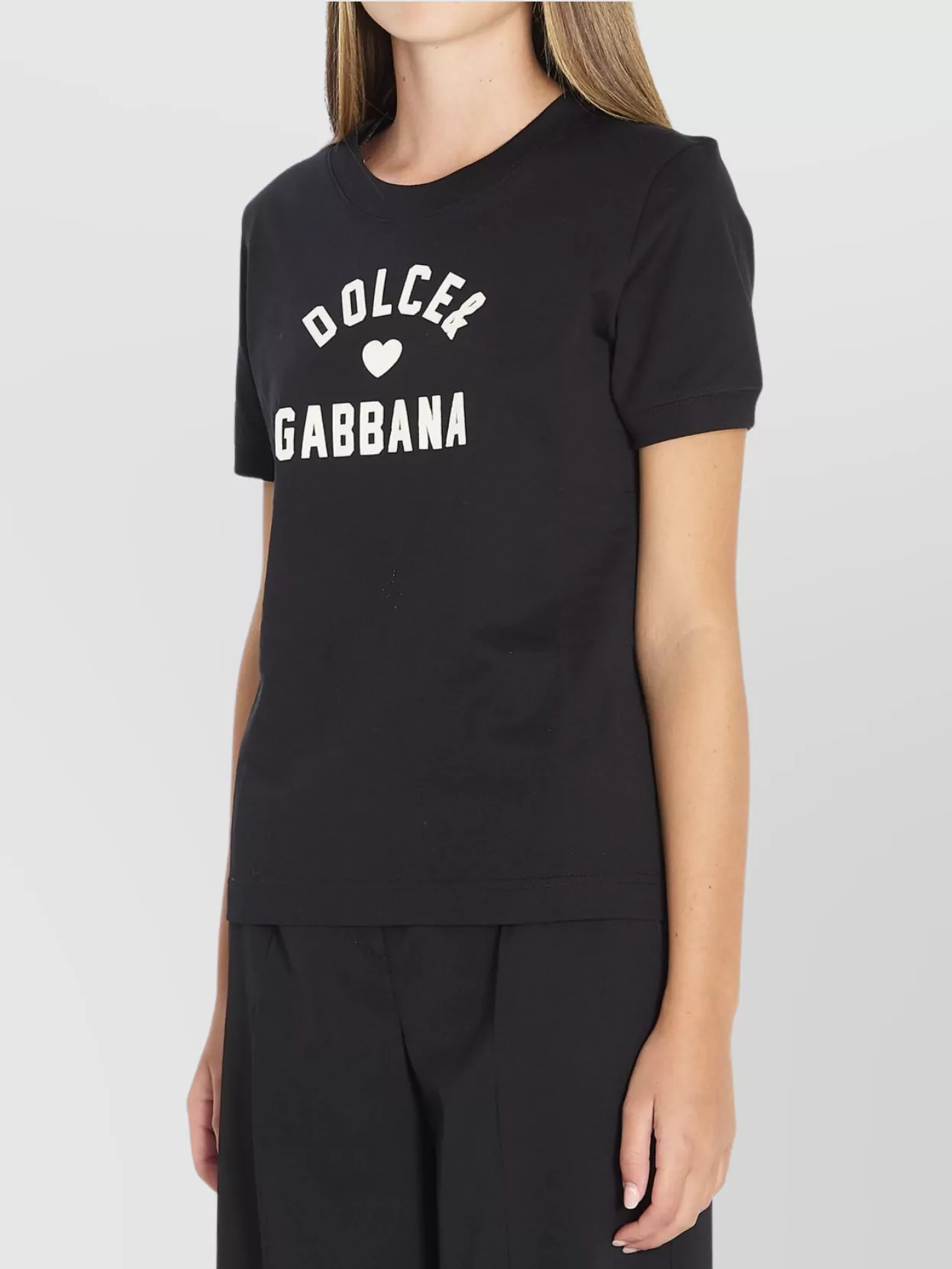 Dolce&Gabbana Cotton Crew Neck T-Shirt