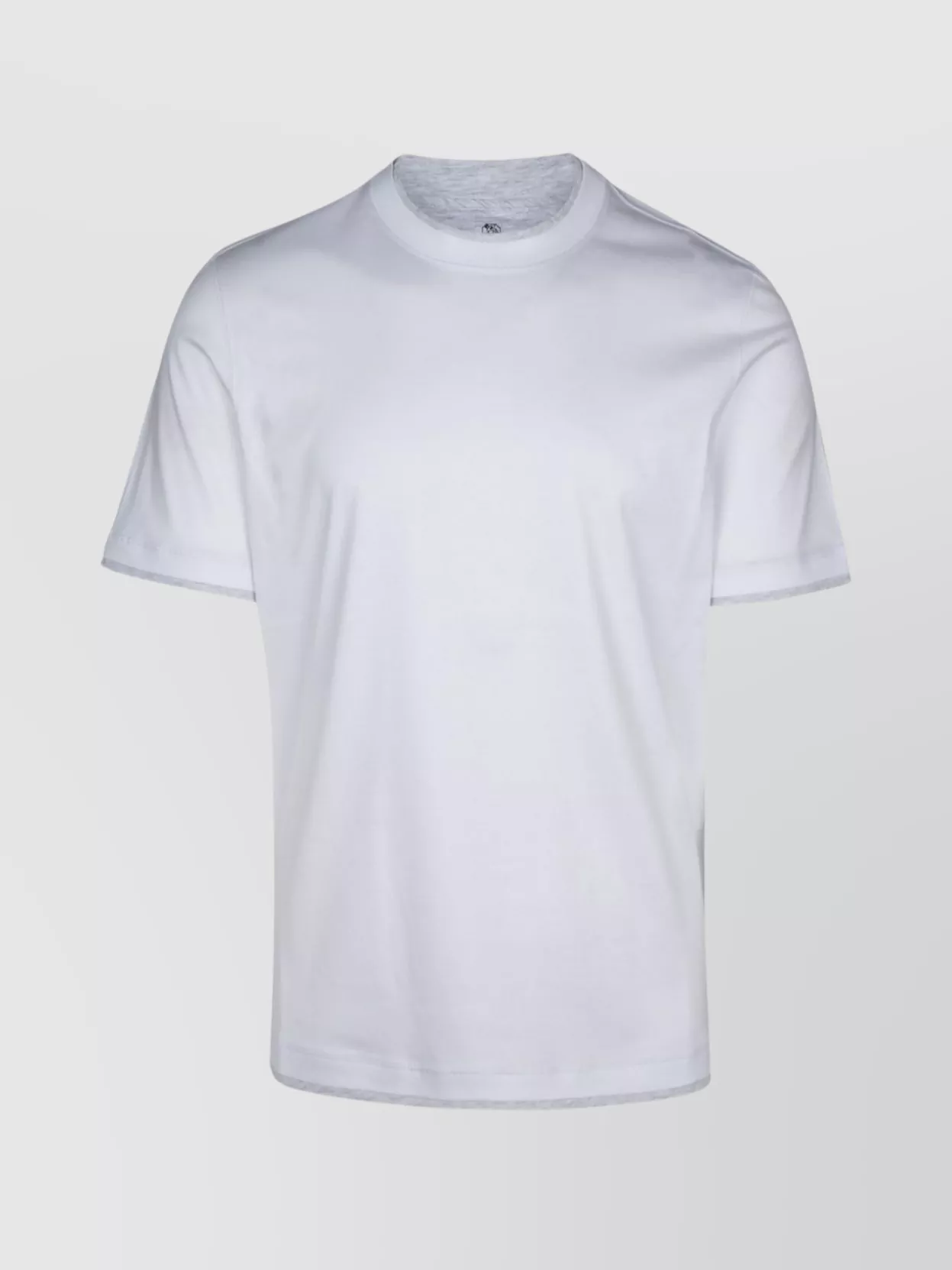 Shop Brunello Cucinelli Crew Neck Short Sleeves T-shirt