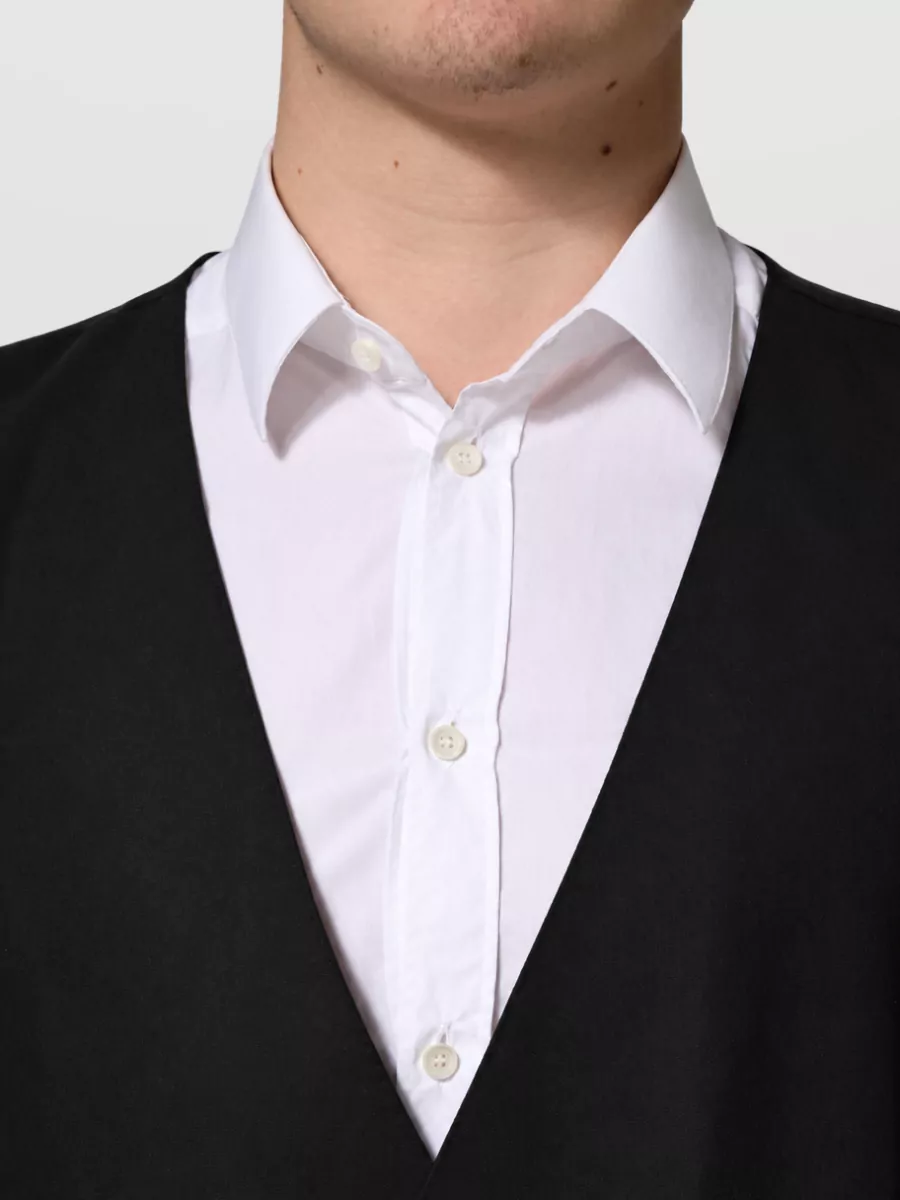 Dolce&Gabbana Virgin Wool Single Breasted Waistcoat