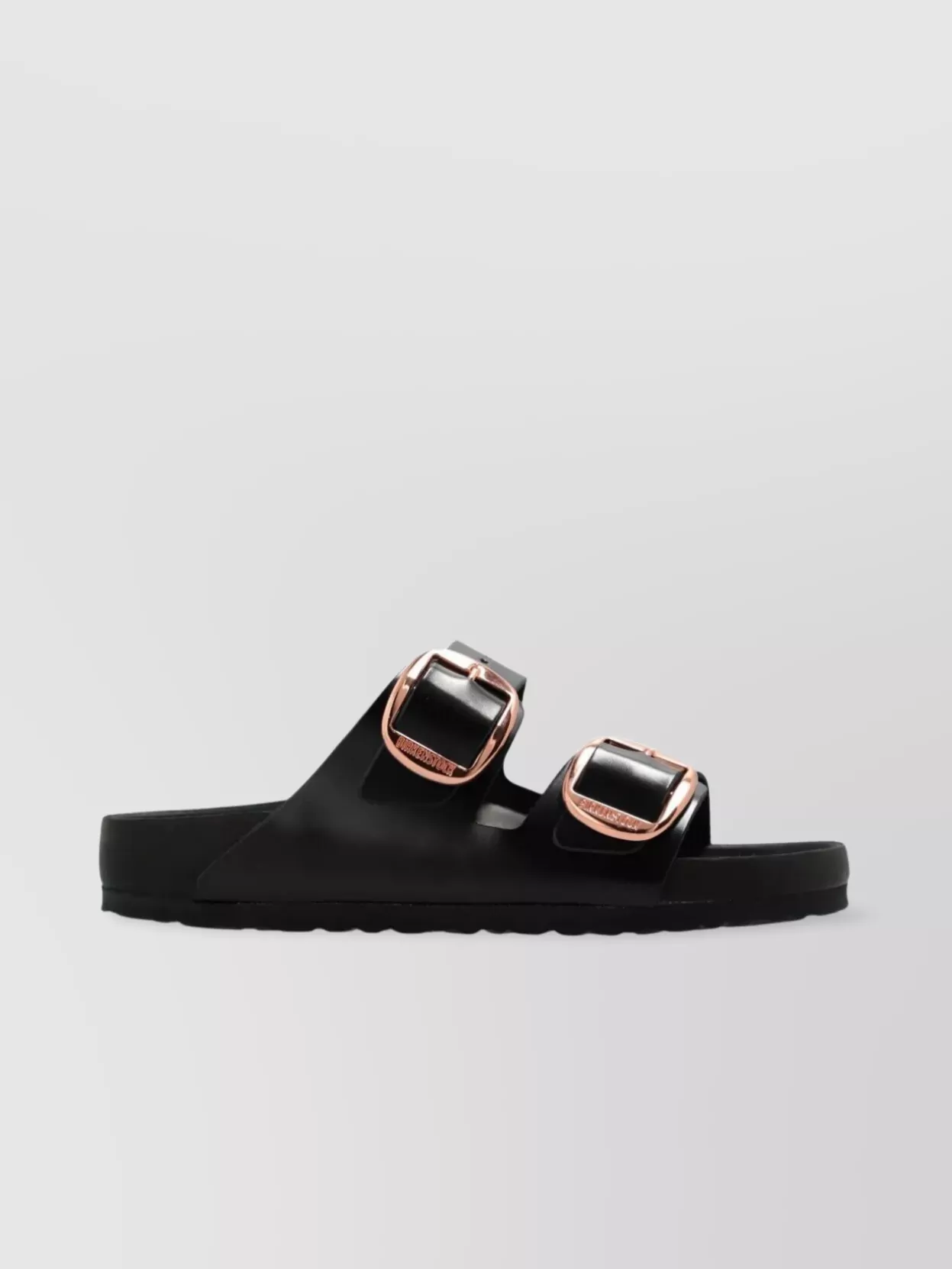 Birkenstock Shiny Buckle Sandals Adjustable Straps
