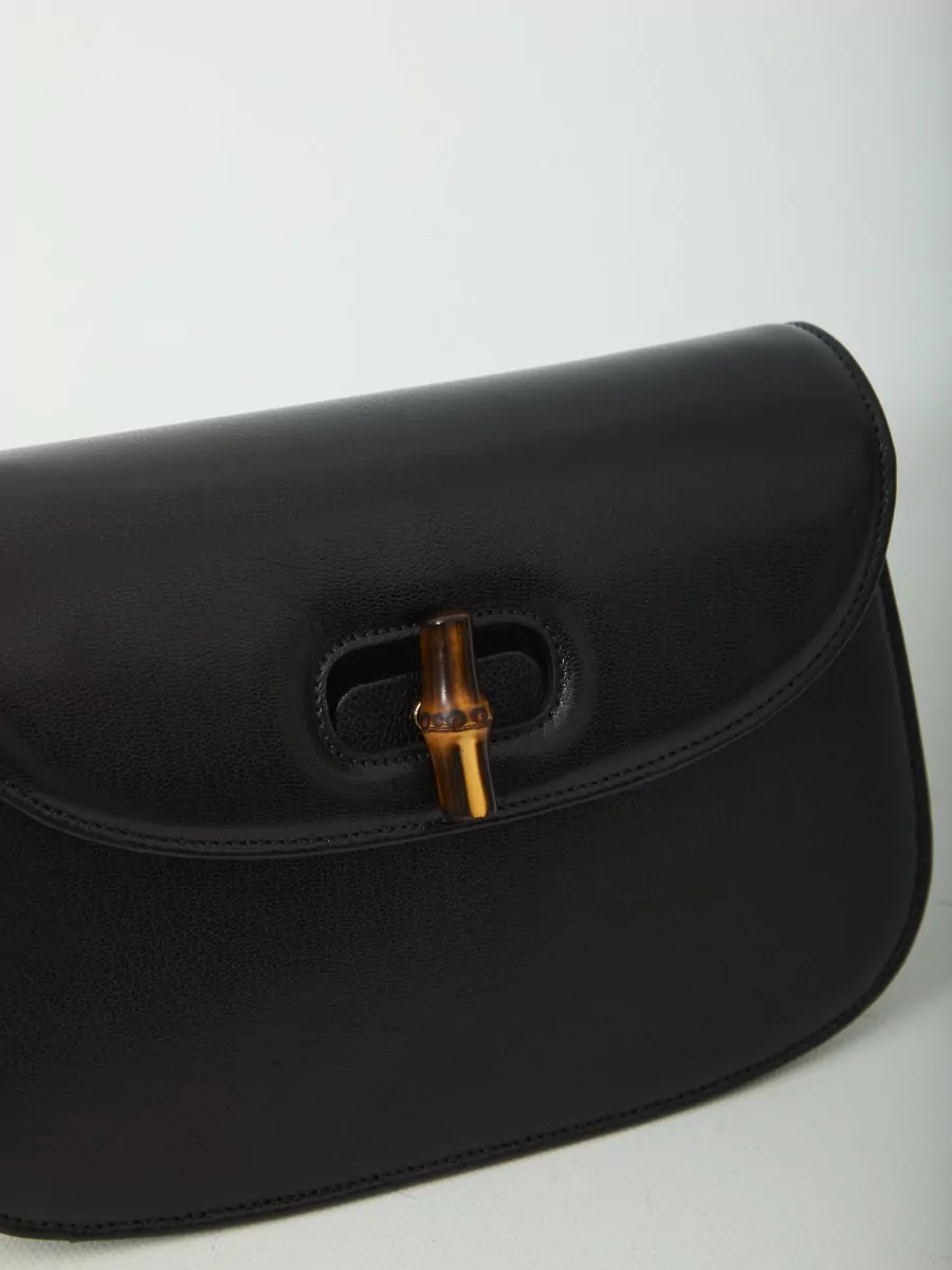 Gucci Bamboo Small Leather Cross-Body Bag