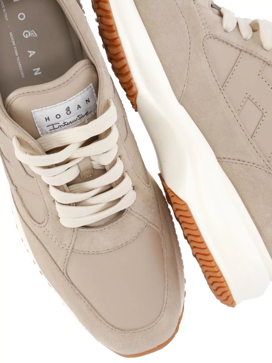 Hogan Leather Low-Top Sneakers