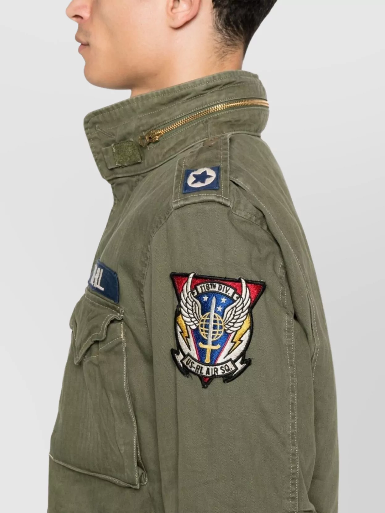 Ralph Lauren Logo Jacket Drawstring Waist