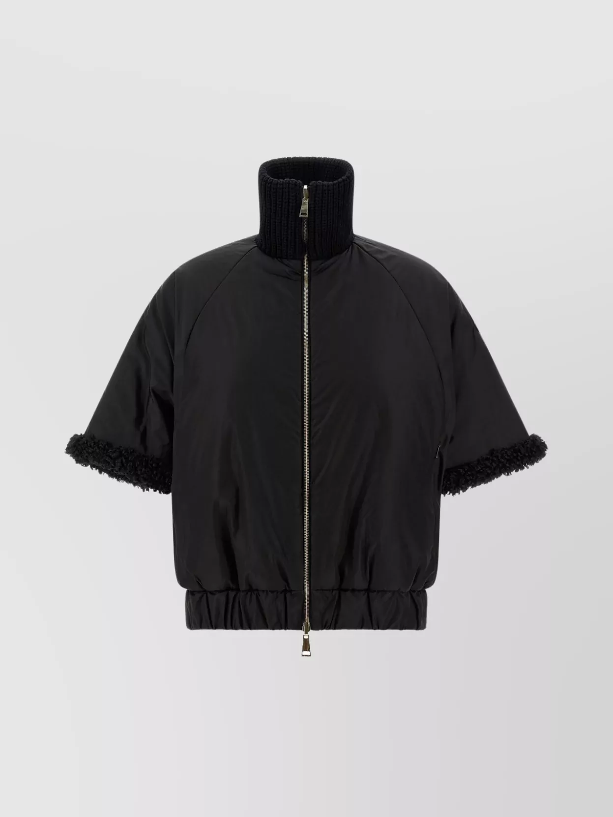 Moncler Dual Sided Cape High Collar