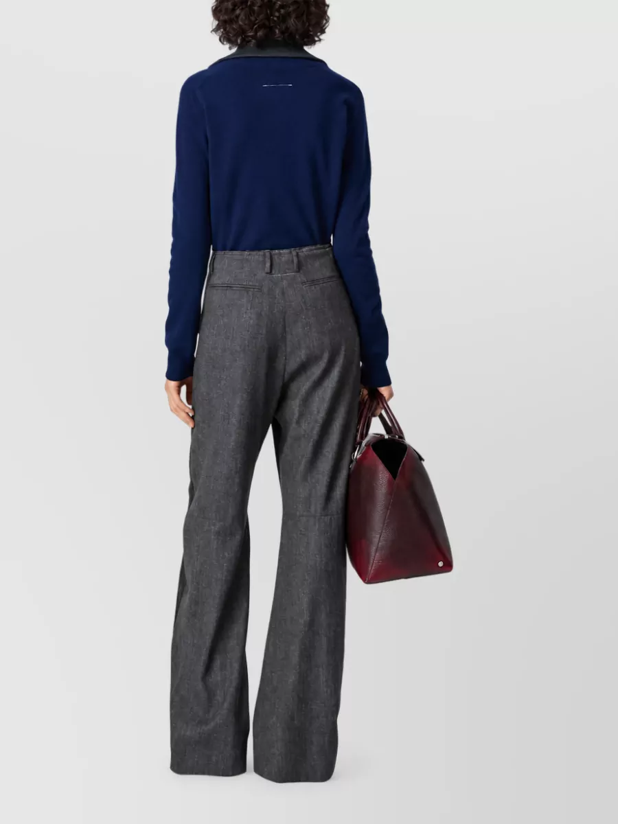 Mm6 Maison Margiela Pinstripe Tailored Trousers