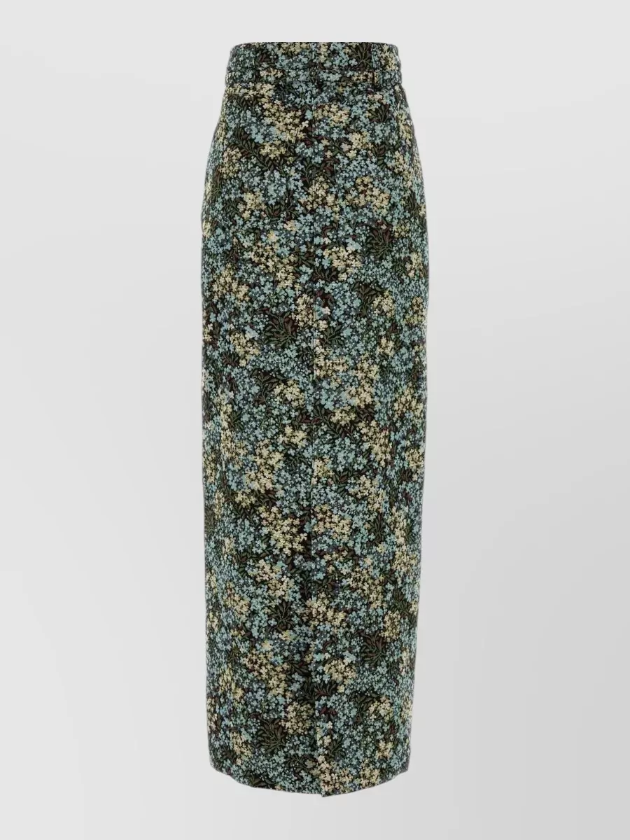 Dries Van Noten Fitted Skirt