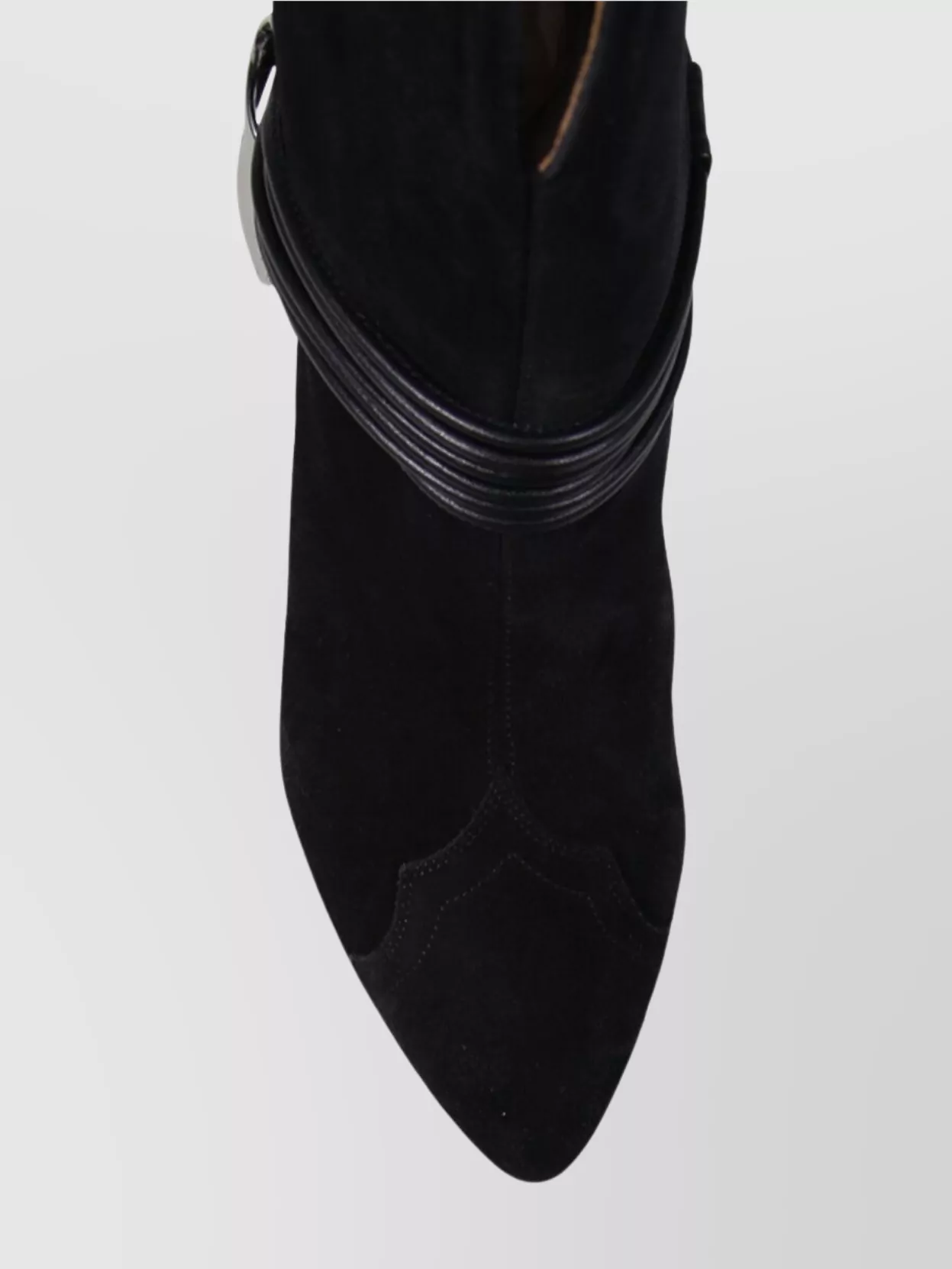 Isabel Marant Gz Strap Mid-Calf Suede Boots