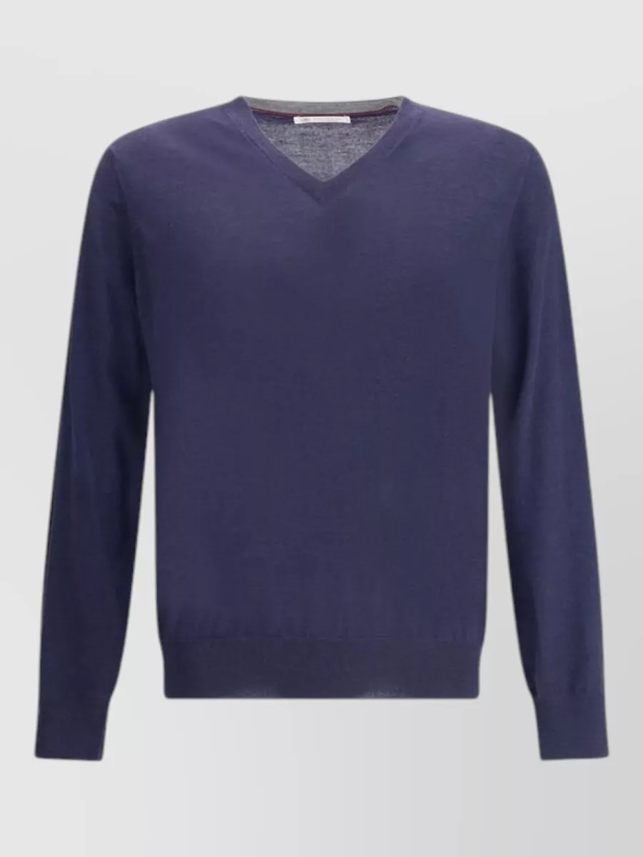 Brunello Cucinelli cashmere v-neck sweater