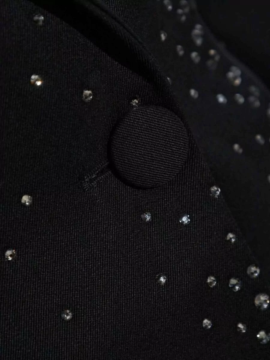 The Attico Virgin Wool Single-Breasted Blazer