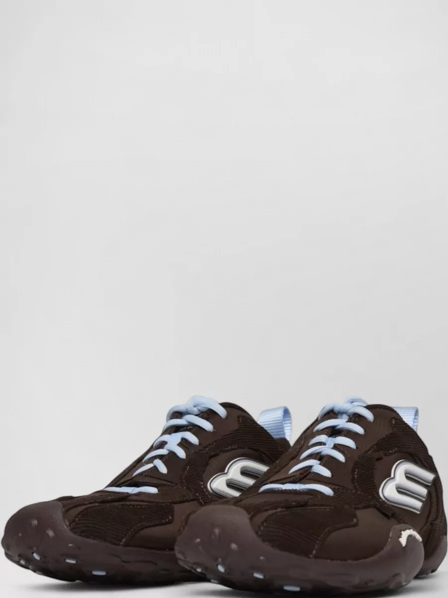 Balenciaga Corduroy Panel Sneakers