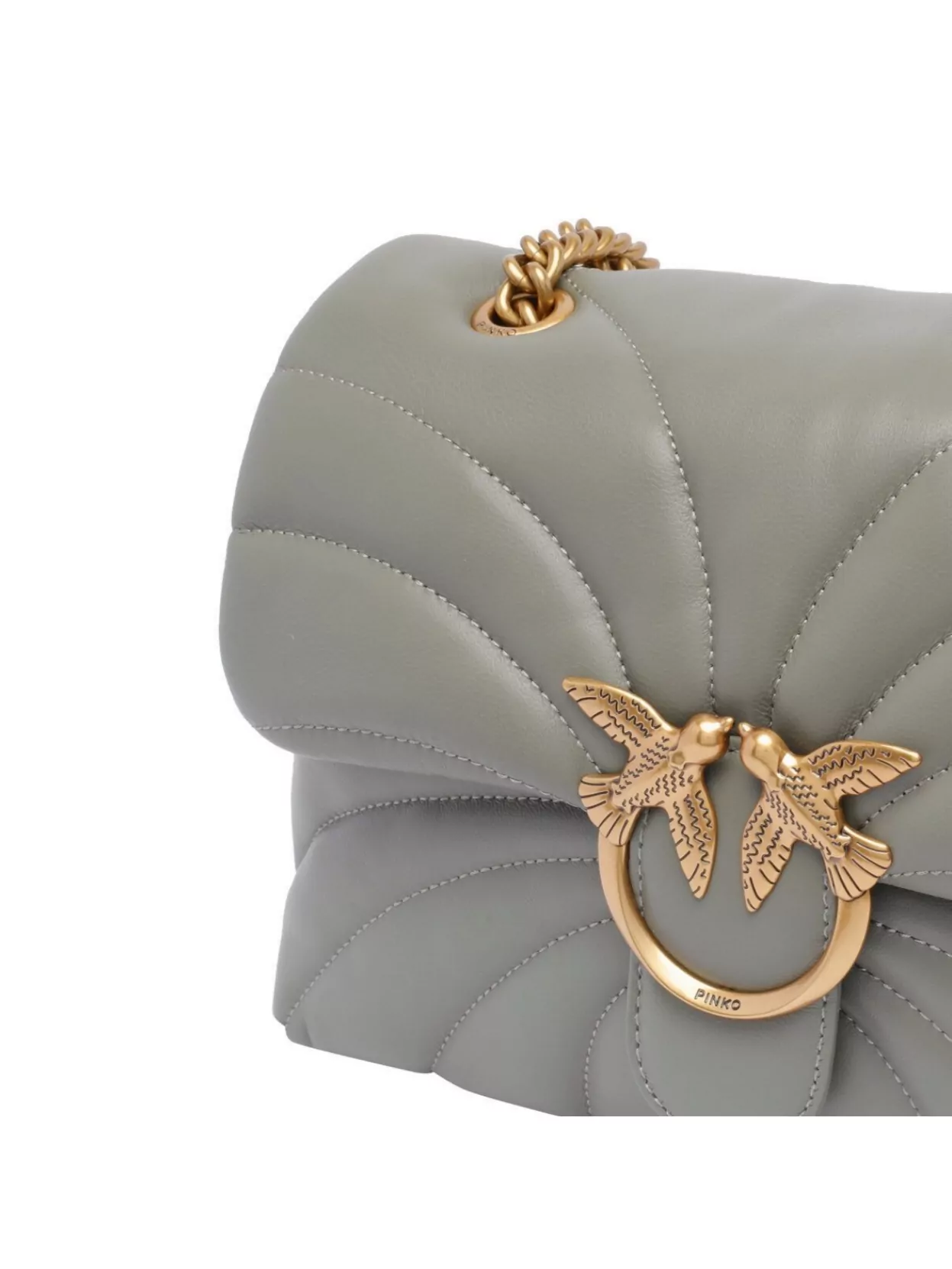 Pinko Quilted Bird Shoulder Bag