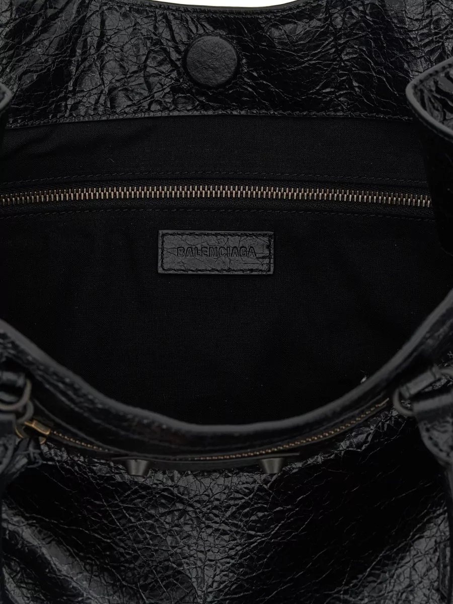 Balenciaga Le City Small Leather Tote Bag