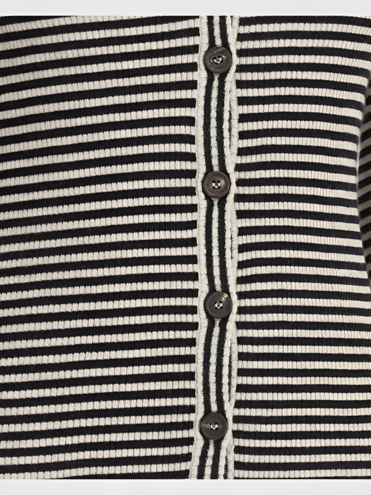 Brunello Cucinelli Striped Ribbed Knitwear Cardigan