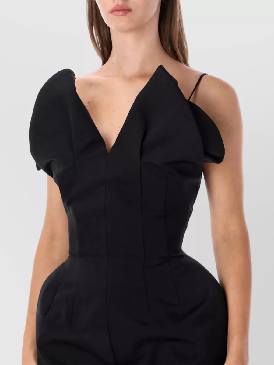 Magda Butrym Cotton silk mini dress