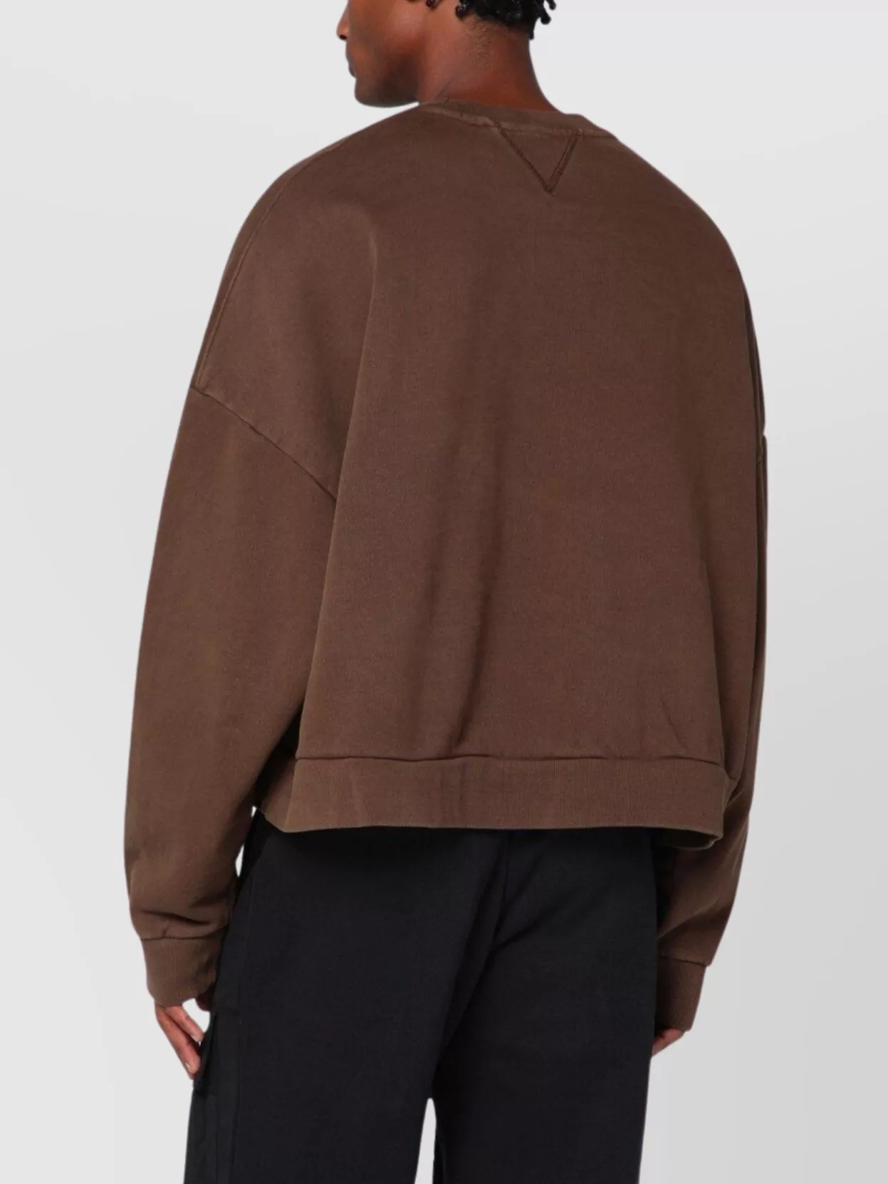 Entire Studios Cotton Sweatshirt With Drop Shoulders And Ribbed Finish