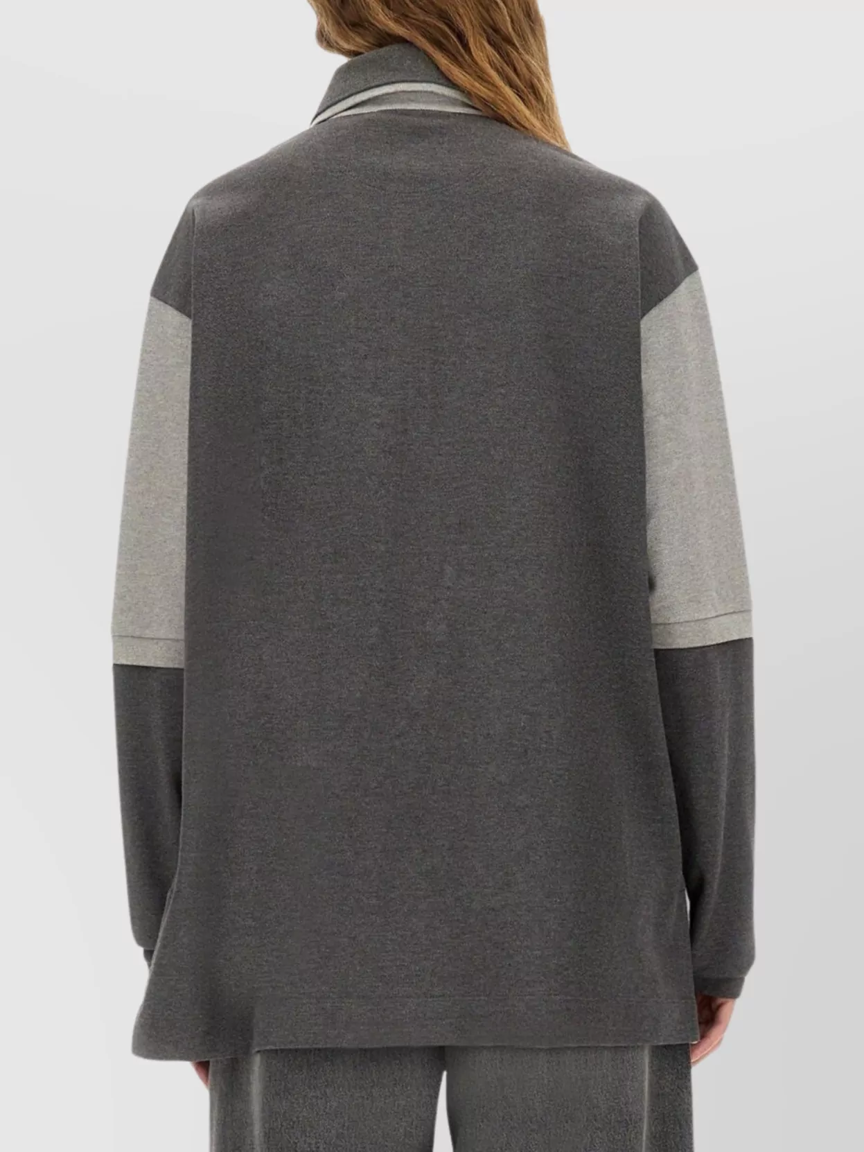Stella Mccartney Oversized Polo Shirt Collared Neck