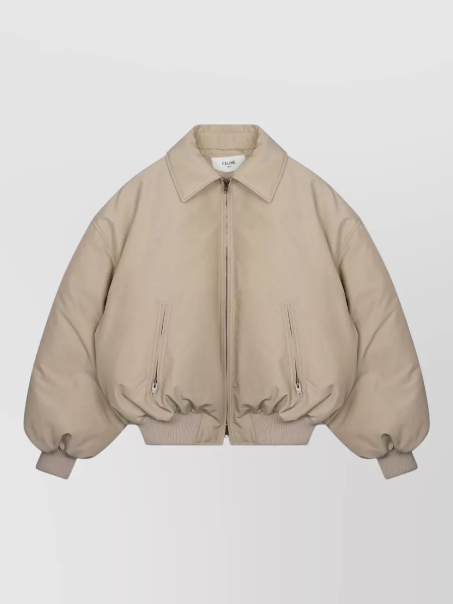 Celine down oversized coat
