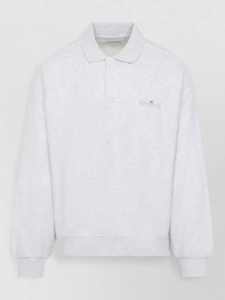 Carhartt Wip cotton long-sleeve polo sweater