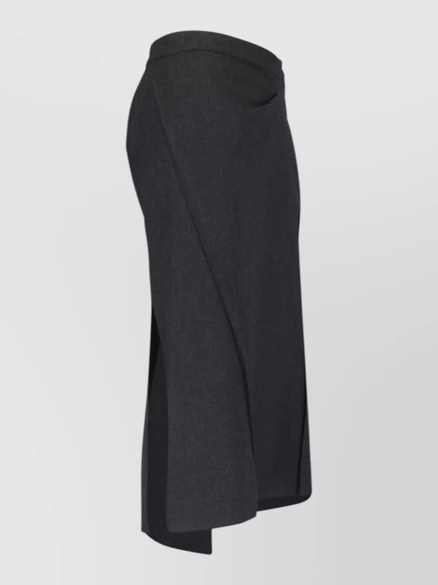 Victoria Beckham Wool Wide-Leg Trousers